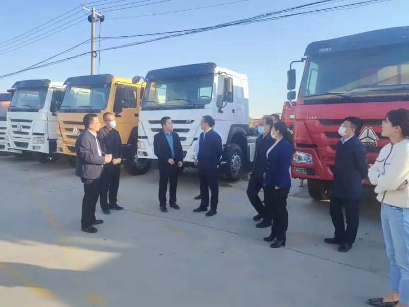 熱烈歡迎市政府副市長張東一行蒞臨蝸牛貨車公司參觀調(diào)研