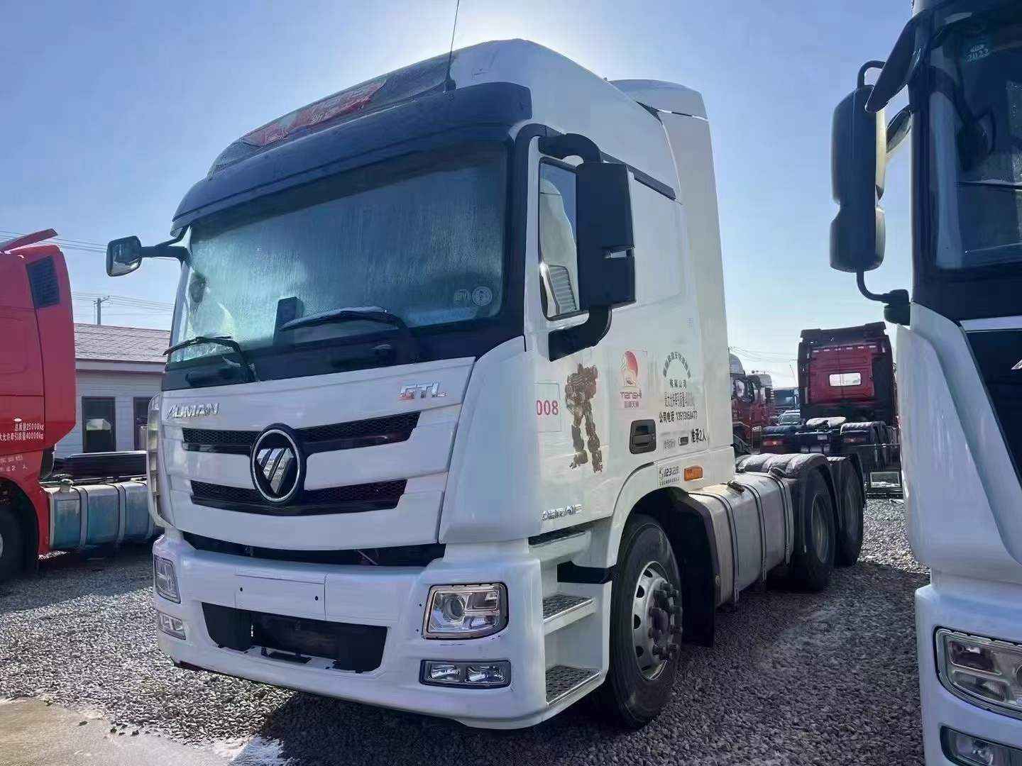 二手國(guó)六天然氣牽引車