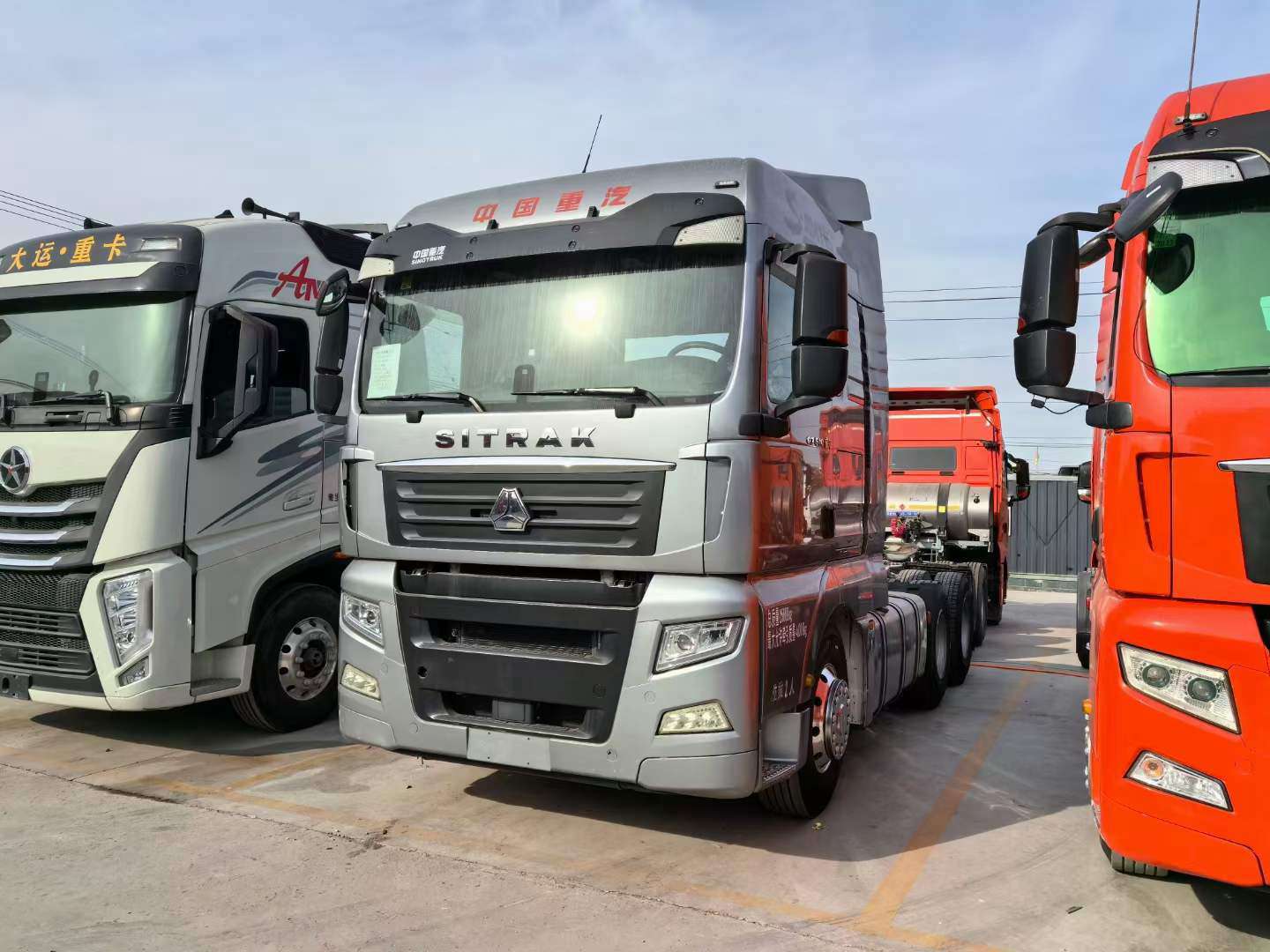 二手牽引車(chē)汕德卡510馬力