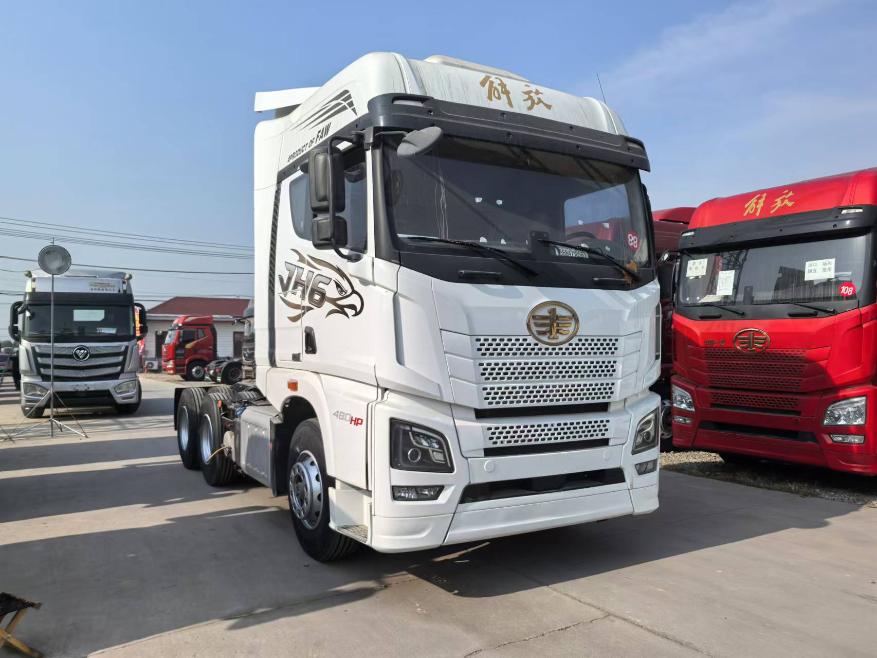 一汽解放JH6二手牽引車：精品之選，助力物流高效運行